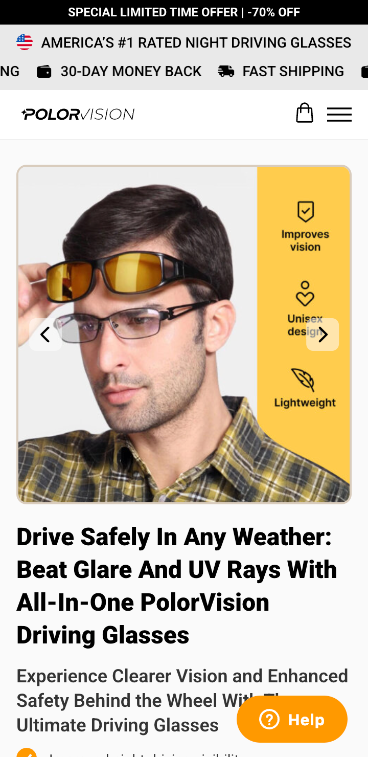 PolorVision Driving Glasses PolorVision Driving Glasses